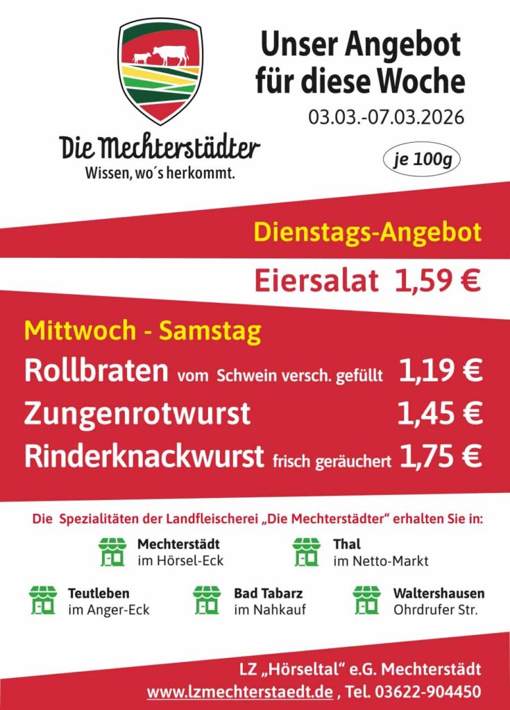 Angebotsflyer KW 10/26