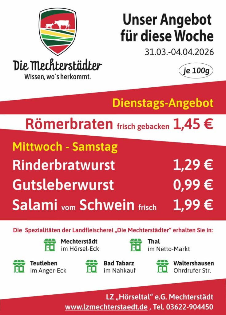 Angebotsflyer KW 13/26