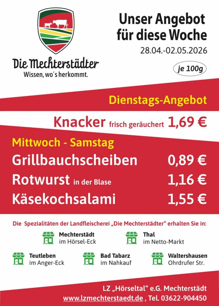 Angebotsflyer KW 18/26