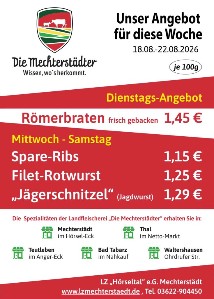 Angebotsflyer KW 34/26